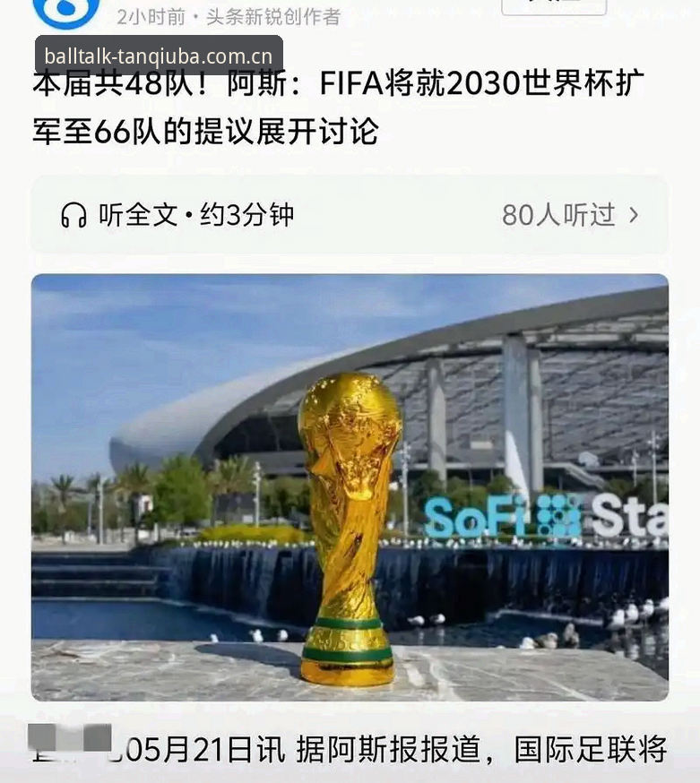 世界杯扩军66队完整指南：从历史演变到2030年参赛机遇分析